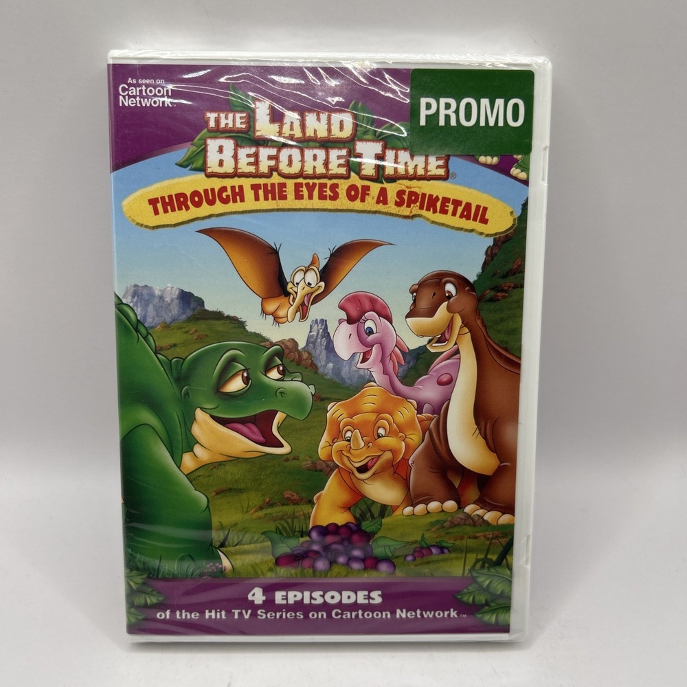 Land Before Time Spiketail Promo DVD – Sealed – 4 Cartoon Network Episodes